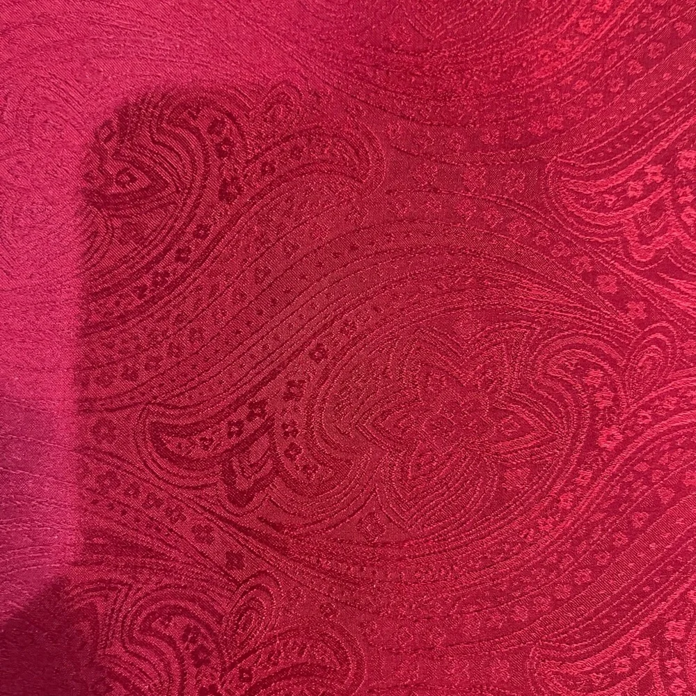YSL silk rose scarf nwot dry clean only